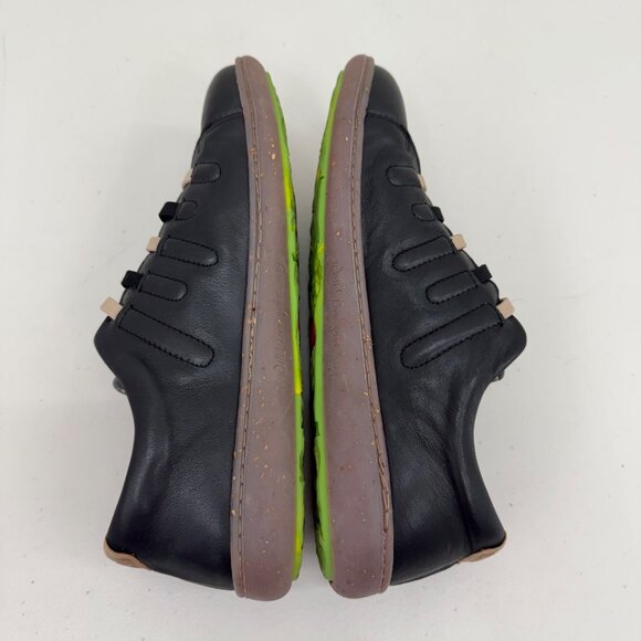 On Foot 14608 Black Leather Slip On Shoes Spain Womens size 41 US 9.5 - Picture 7 of 9